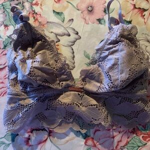 Darskin Women’s Grey Bralette Size Small